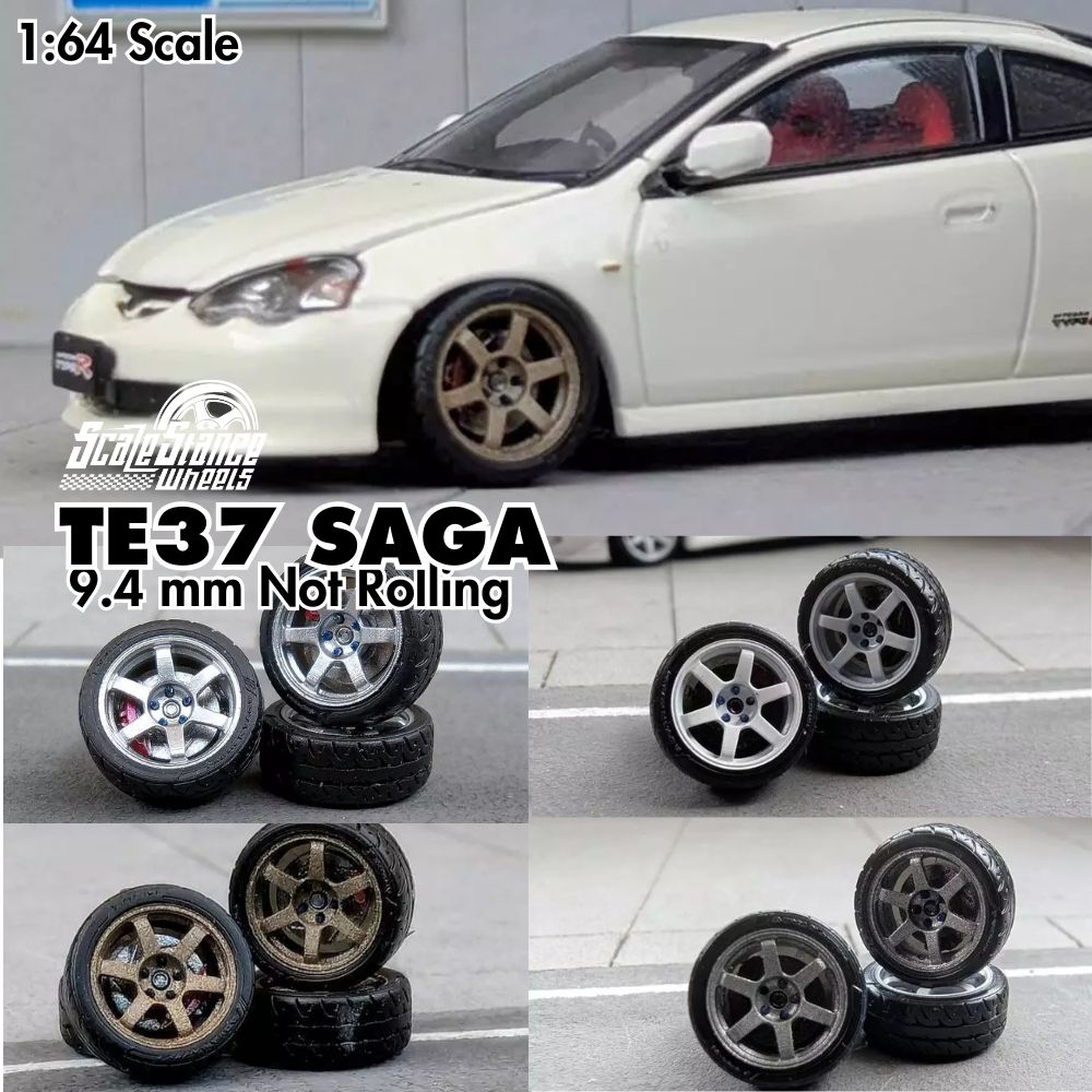 Replica TE37 Saga 9.4mm 1:64