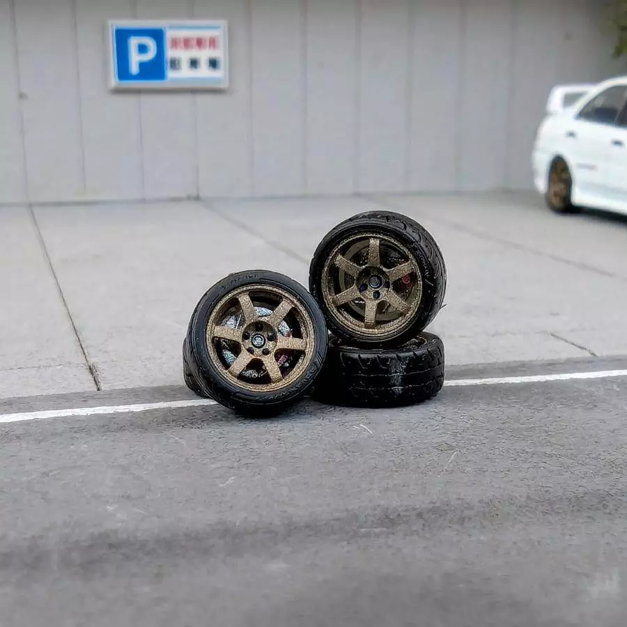 Replica TE37 Saga 9.4mm 1:64 - Image 4