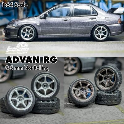 Replica Velg Advan RG 9.5mm 1:64
