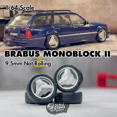 Replica Velg Brabus Monoblock II 9.5mm 1:64 Scale