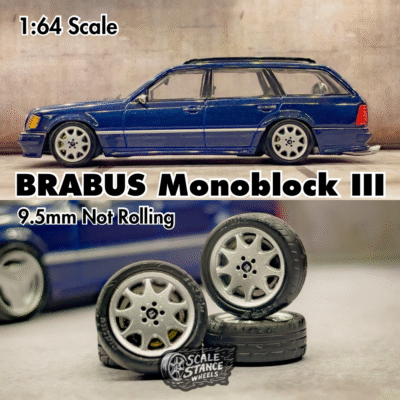 Replica Velg Brabus Monoblock III 9.5mm 1:64 Scale