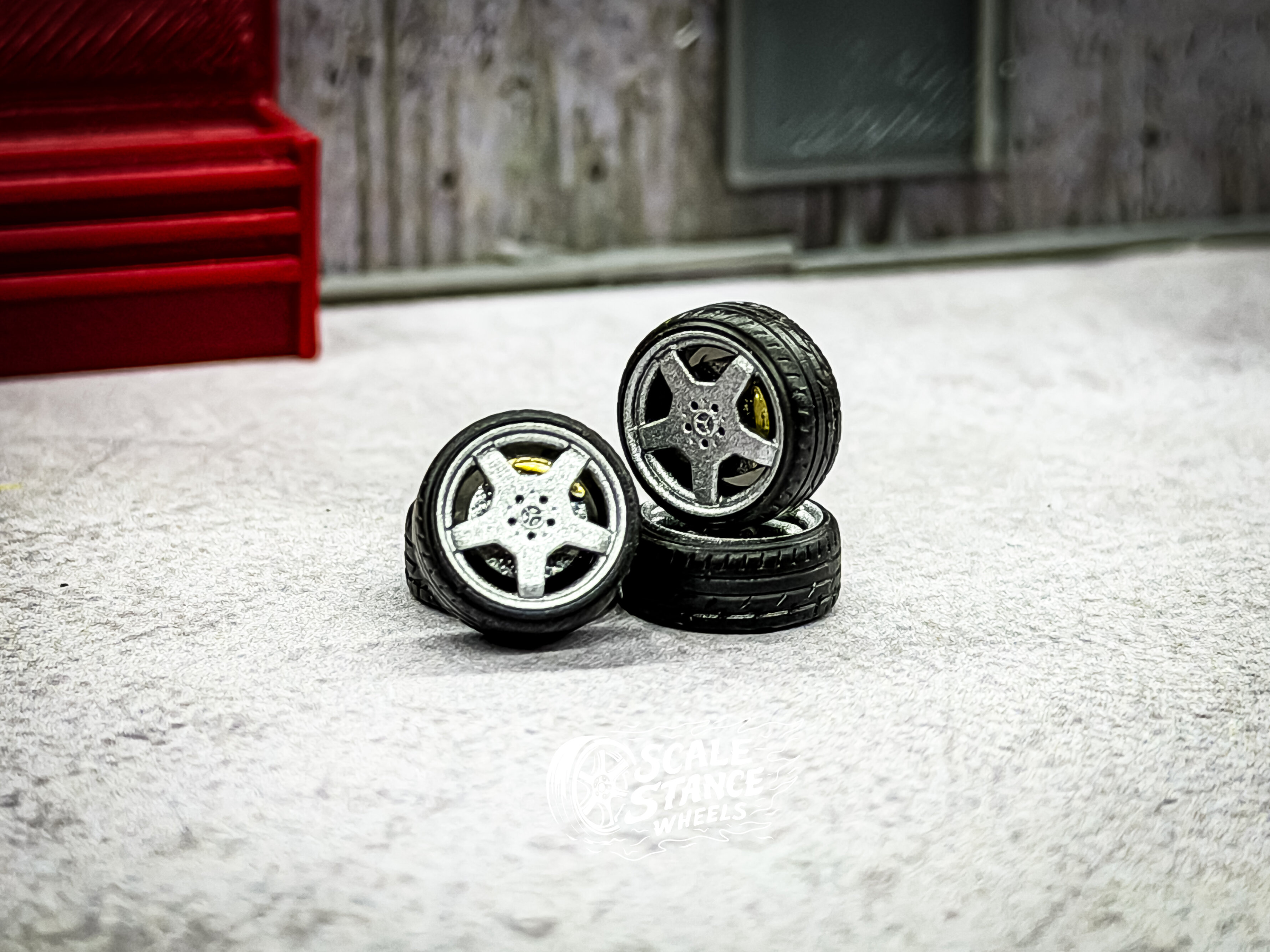 Replica Velg AMG CL 9.4mm 1:64 Scale - Image 2