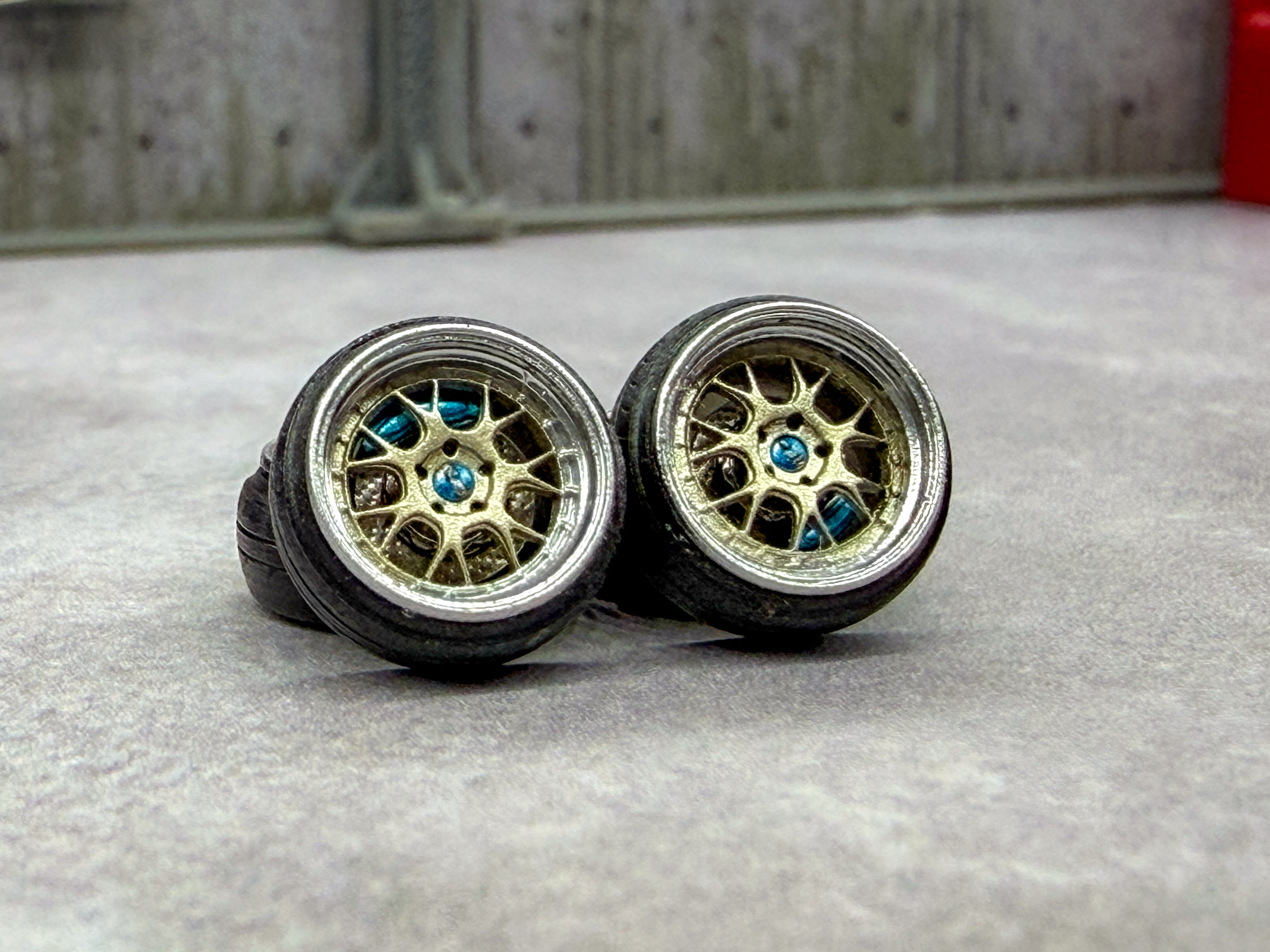 Replica Velg Diecast BBS LM-R 9.5mm 1:64 Scale - Image 2