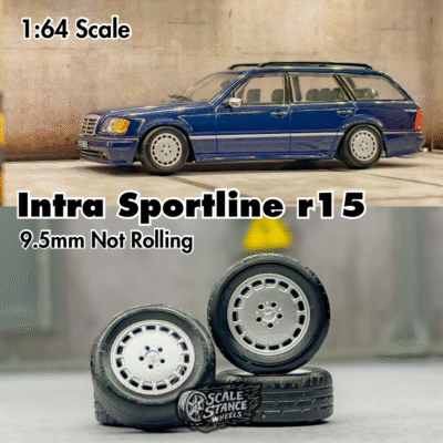 Replica Velg Intra Sportline 9.5mm 1:64 Scale