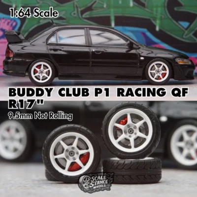 Replica Velg P1 Buddy Club Racing QF 1:64 Scale