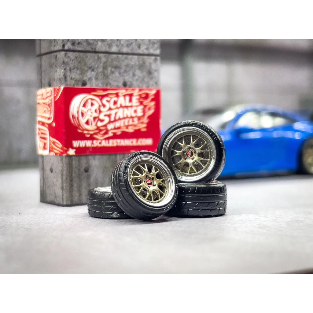 Replica Velg Diecast BBS LM-R Staggered 1:64 Scale - Image 4