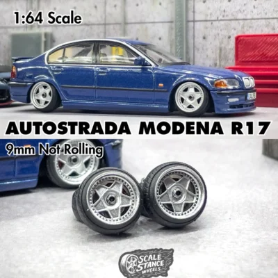 Replica Velg Diecast Autostrada Modena R17 1:64 Scale