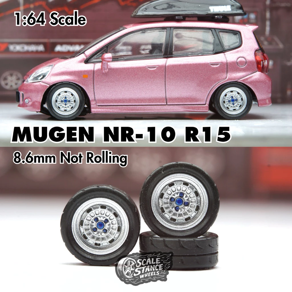 Replica Velg Mugen NR10 1:64 Scale 8.6mm Not Rolling