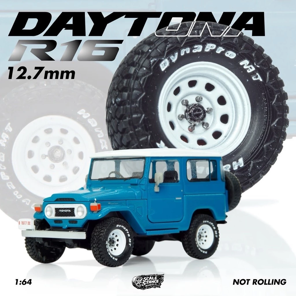 Replica Velg Daytona R16" 1:64 Scale 12.7mm